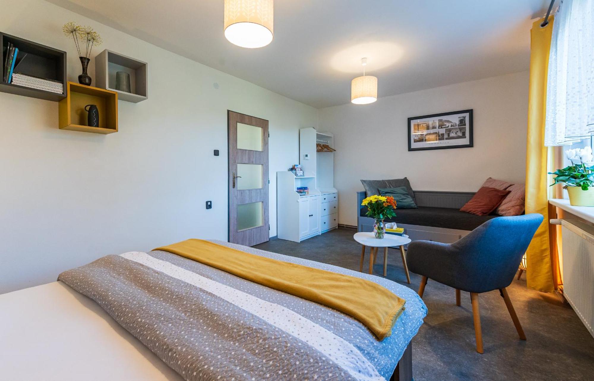 Ubytovani Na Samote - Apartman U Tesaru Komarice 외부 사진